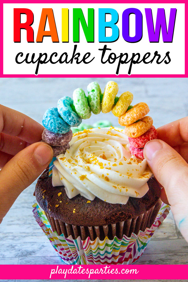 This is one of the easiest St Patrick's Day ideas you'll find. Even toddlers and preschool kids can learn how to make them to top off their snacks. Click through to get all the details and learn a simple trick to make them safe to use with whipped cream and frosted sweets. #StPatricksDay #DIYpartydecor #kids