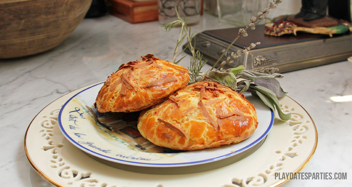 These giant gougeres are an easy and impressive treat to make for any get-together. Better yet, they can be made well in advance, too!