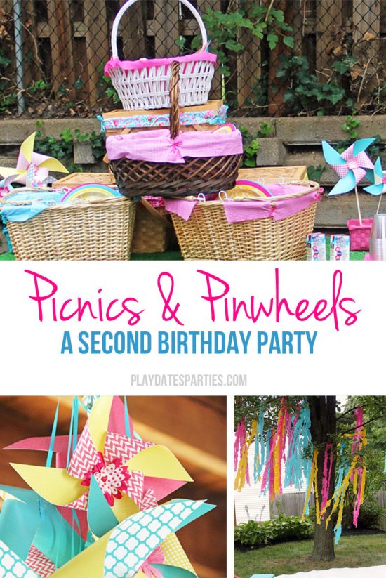 Picnics & Pinwheels Birthday Party