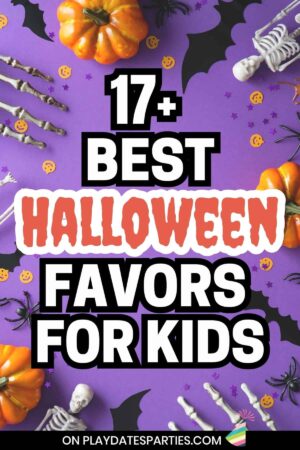 17+ Best Halloween Party Favors for Kids Pin Image