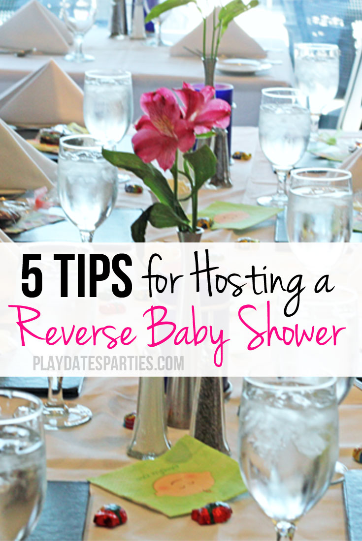 Know a mom-to-be that's just too far away from family to visit for a shower? Host a reverse baby shower instead! 