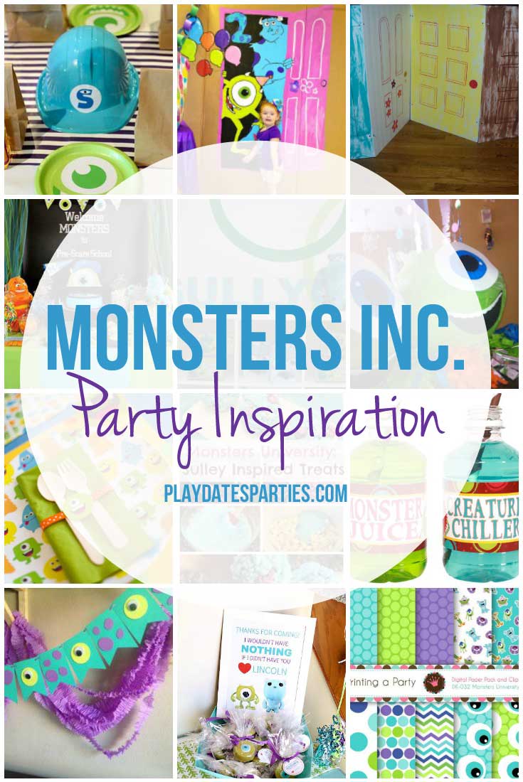 If your kid loves Monsters Inc and Monsters University, you need to see this collection of Monsters Inc party inspiration.