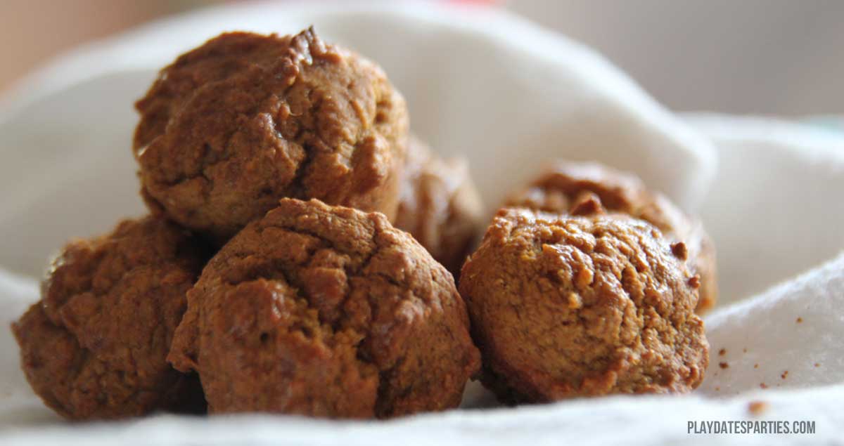 Healthy Sweet Potato Muffins via Holly Bloggy Gift Exchange