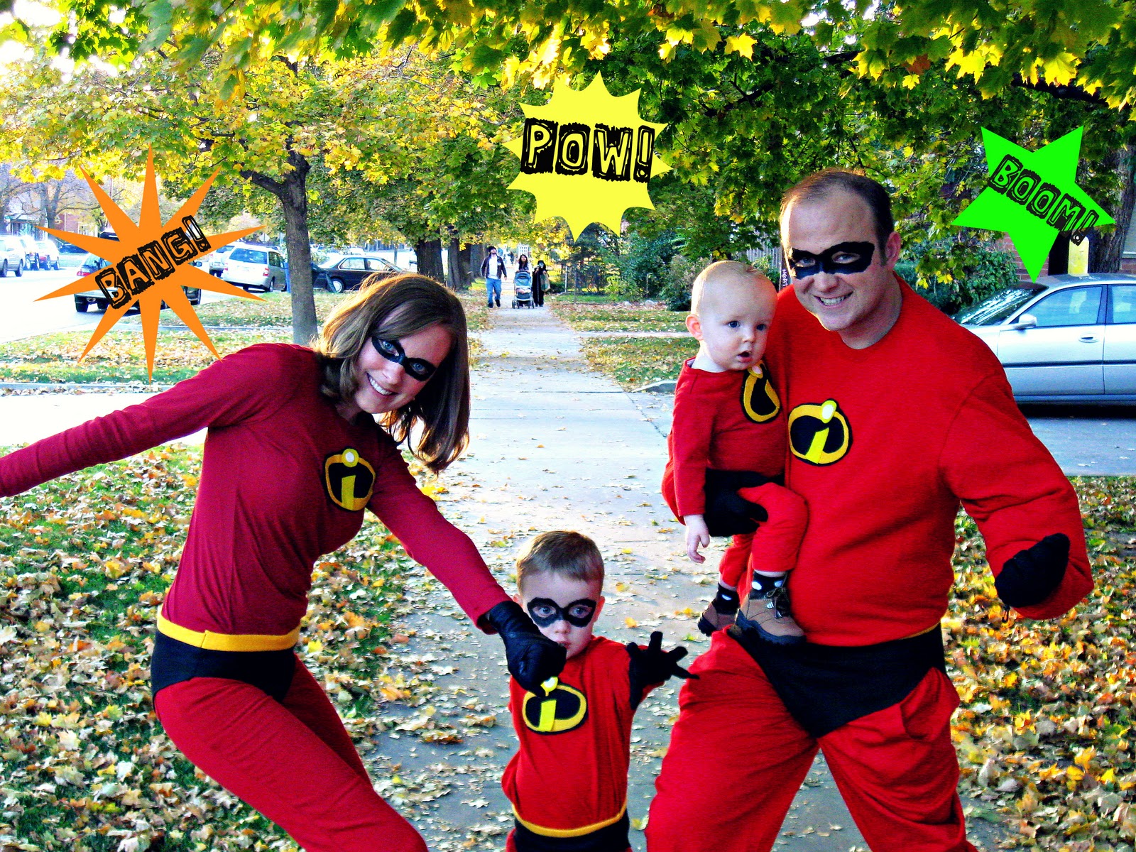 Freshly Completed - Incredibles Family Costume