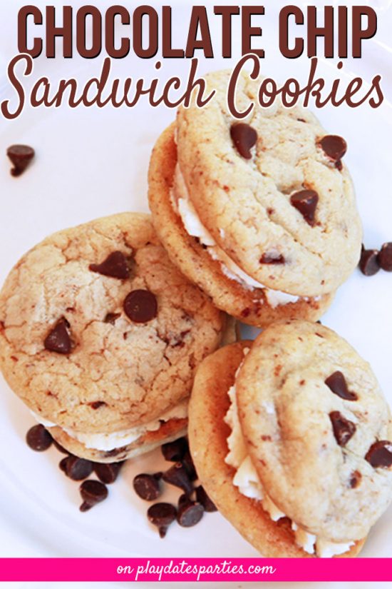 Chocolate Chip Cookie Sandwiches