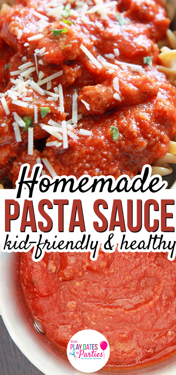 Homemade spaghetti sauce is just the best. And I love that this pasta sauce recipe is made from scratch with lots of vegetables, making it perfectly sweet with no sugar added. The ground beef adds a nice meaty texture that is perfect for other pasta recipes too. You won't want to miss my secret tip for how to make this healthy recipe perfect for kids, too!
#spaghettidinner #healthyrecipes #recipe