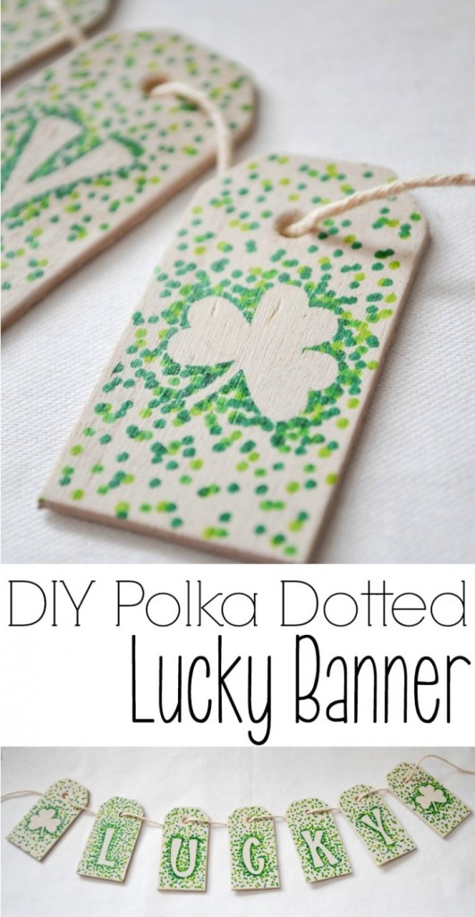 A Dream Crafter - Polka Dot Banner