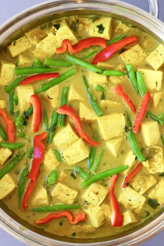 Peanut Tofu Satay Curry by Rhian's Recipes