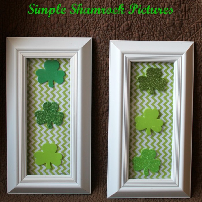 Simply Southern Mom - Framed Shamrocks