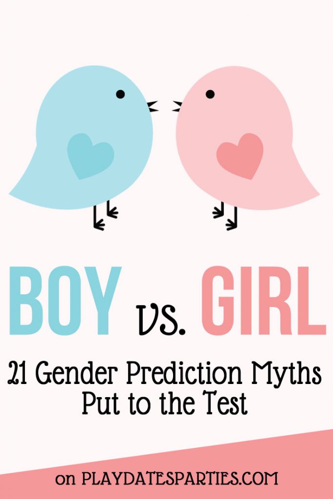 gender prediction myths