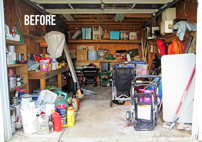 After an extensive re-organization of a cluttered garage, learn the unique garage organization tips that kept this garage organized for over two years.