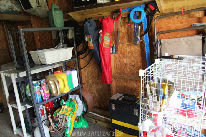 After an extensive re-organization of a cluttered garage, learn the unique garage organization tips that kept this garage organized for over two years.