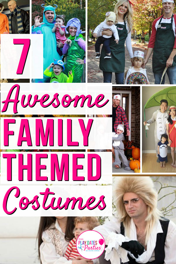 7 Awesome Family Themed Halloween Costumes