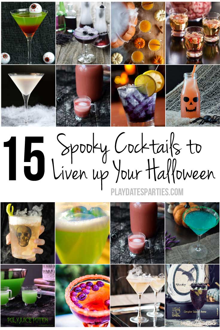 These spooky Halloween cocktails are a delicious and fun way to celebrate the holiday, whether you're hosting a party or not.