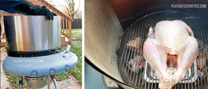 How to grill a turkey on a charcoal grill? Try this hack to make the bird fit!