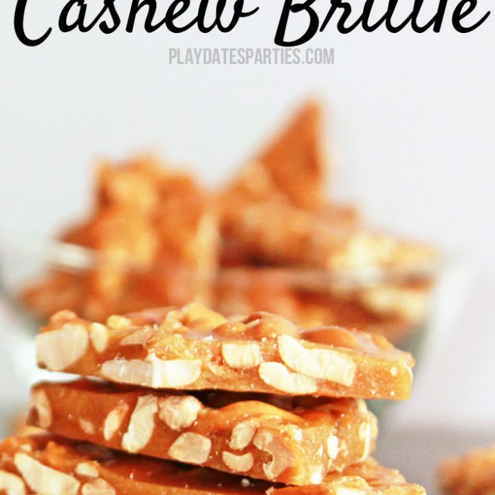 Brown Sugar Cashew Brittle