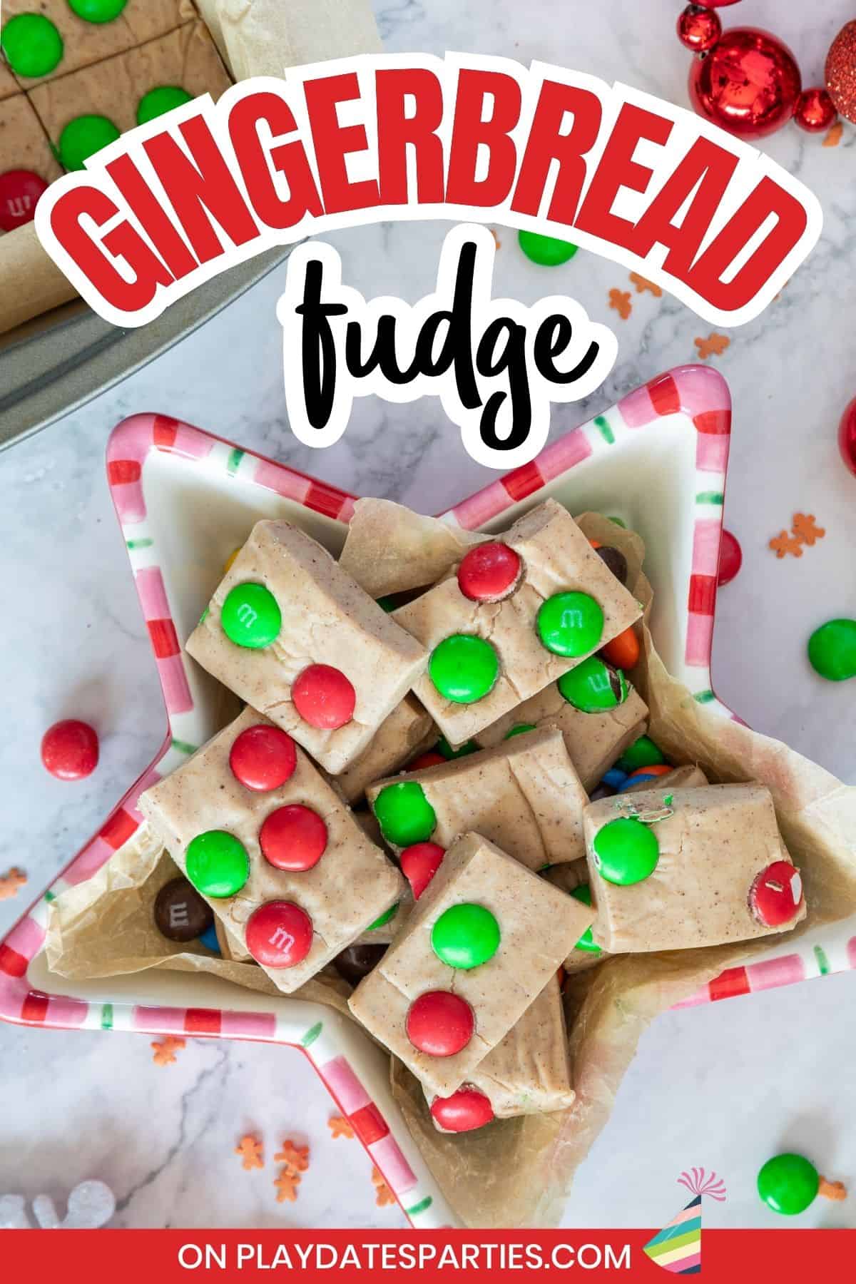 Gingerbread fudge pin image.