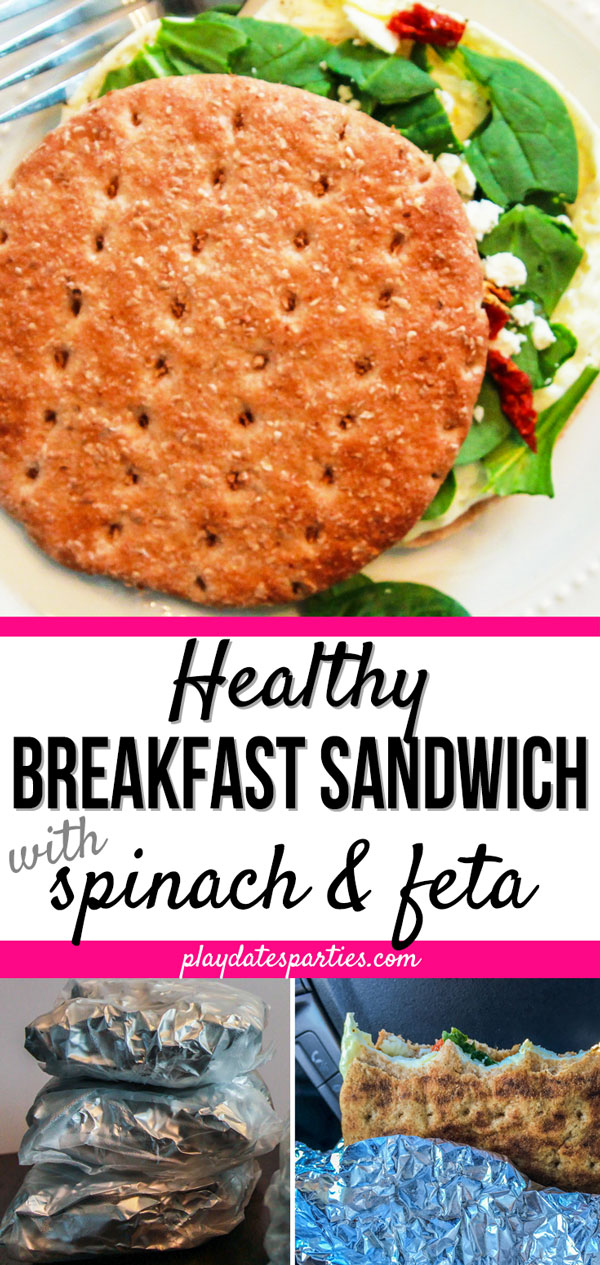 Weekday mornings are so hectic, but that doesn't mean you can't have an easy on the go breakfast ready to eat. This healthy breakfast sandwich recipe with eggs and feta is such a tasty vegetarian make ahead breakfast idea. Make several on your meal prep day to freeze for later. Then simply reheat them while you get ready yourself and the kids ready in the morning.
#eggrecipes #breakfast #sandwich
