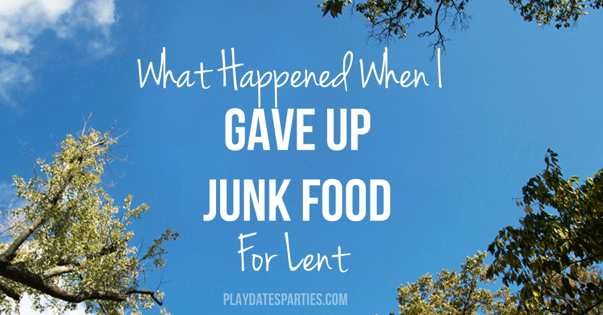 Sometimes it's so easy to mindlessly eat the junk food around you. Find out what happened when I gave up junk food for Lent one year. Did the cravings go away? Did I lose weight?