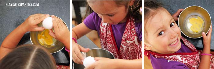 {Cooking with Kids} Basic Banana Bread - Quick breads are a fun way to introduce baking to kids. This basic banana bread recipe results in a moist, dense bread that is delicious as-is or with your favorite add-ins.