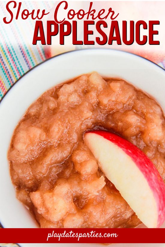 Slow Cooker Applesauce Fun Cooking with Kids
