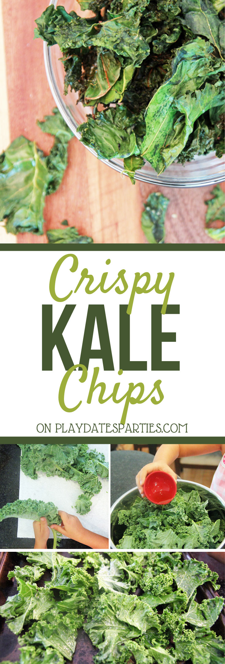 A trip to the farmer's market and this crispy kale chips recipe are a fantastic way to get kids excited about eating healthy!
#easyrecipes #vegetables #healthy #kids