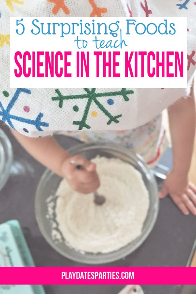 Teachable cooking moments go beyond baking! Get kids excited about learning with these 5 surprising foods that teach science in the kitchen.