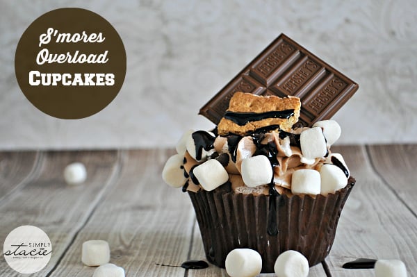 s'mores overload cupcakes