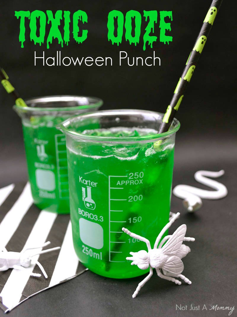 Toxic Ooze Punch: Start a new family tradition with a pitcher of one of these 10 Halloween mocktails while you join the kids for trick-or-treating. 