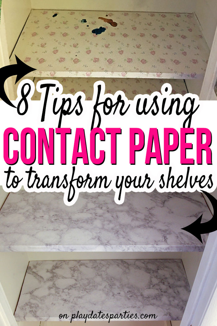 8 Tips For Using Contact Paper Shelves, How To Remove Contact Paper From Cabinets