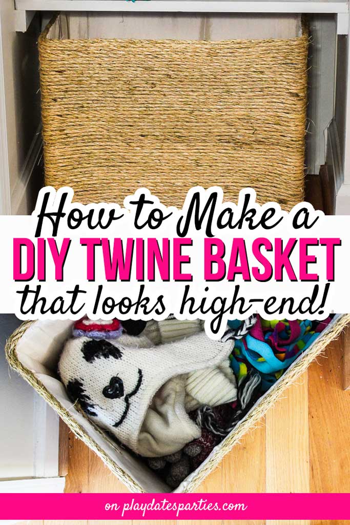 How to Make Your Own Adorable Mini Rope Baskets