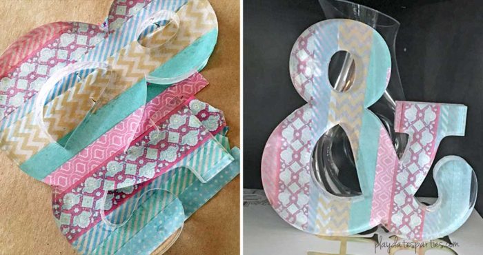 Take a look at these 15 washi tape party crafts to get started creating an amazing party with one of the most economical and versatile supplies available.