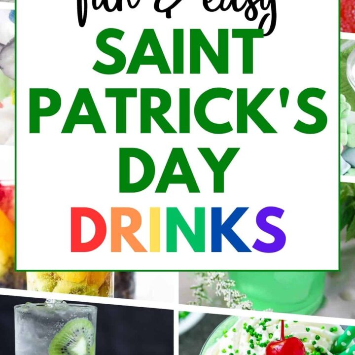 Fun and easy Saint Patrick's Day drinks and mocktails.