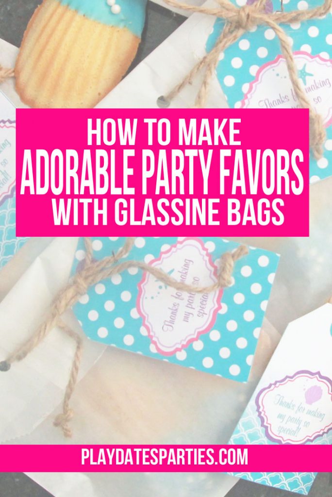 Find out how purchasing glassine party favor bags in bulk saved time and money, and how to make unique and adorable favors every time you use them.