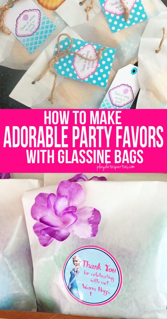 Find out how purchasing glassine party favor bags in bulk saved time and money, and how to make unique and adorable favors every time you use them.