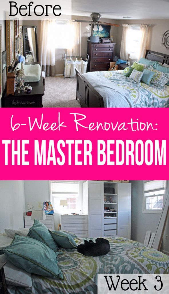 With just 6 weeks to renovate a master bedroom, the third week is when house renovations go wrong, and it's easy to get frustrated. But focusing on what's gone right is the best way to stay motivated.