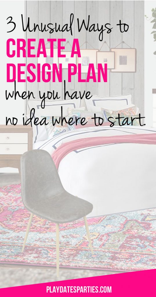 Stuck without a design plan for your renovation? Try one or all of these three unusual ways to create a design plan when you have no clue where to start. Including plenty of inspiration for designing a bold and modern master bedroom.