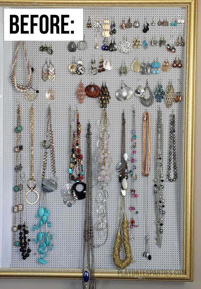 How to Make a DIY Jewelry Organizer