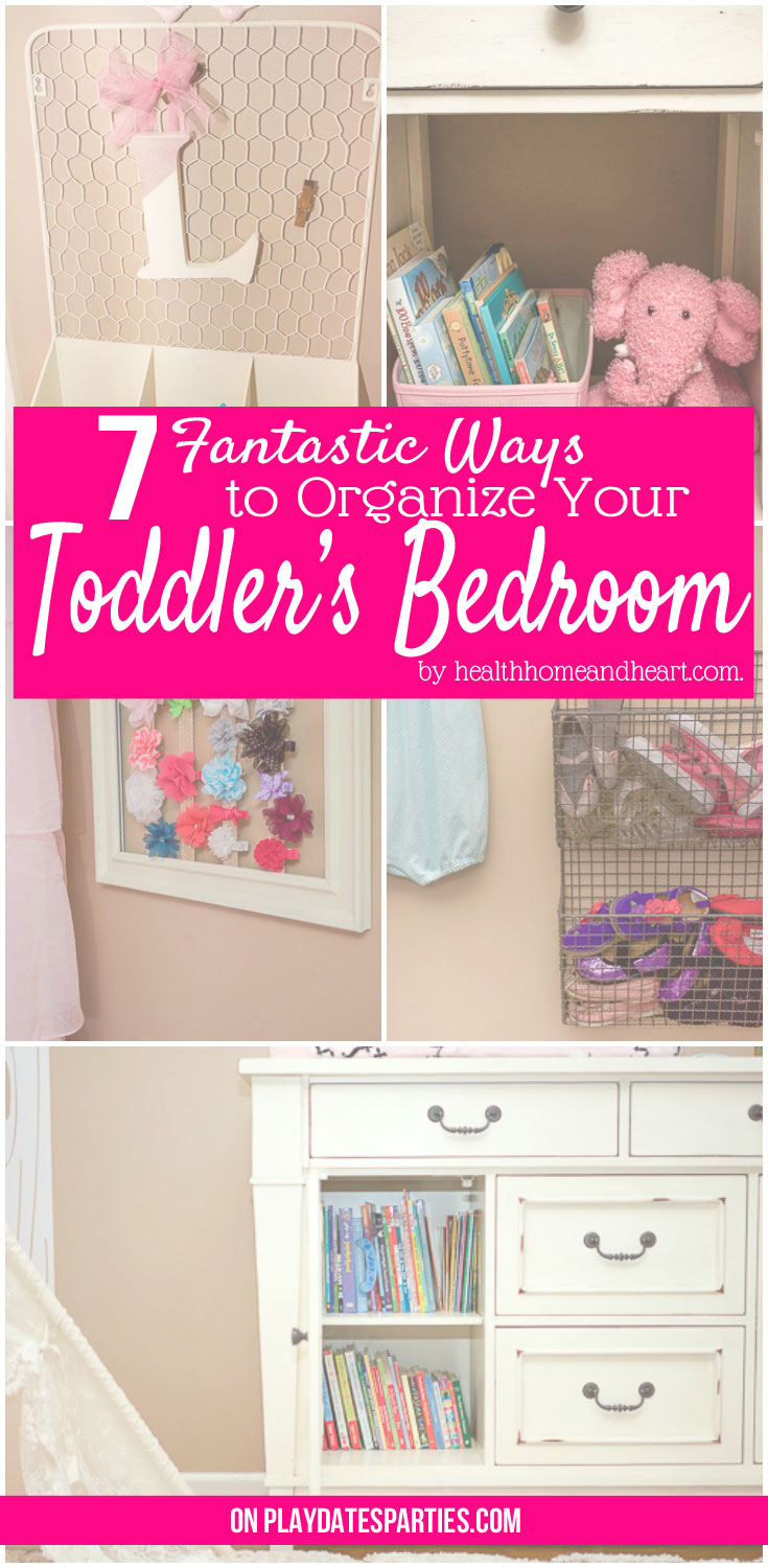 Kids are messy! Check out these incredibly creative toddler bedroom organization to teach good habits from the youngest ages.