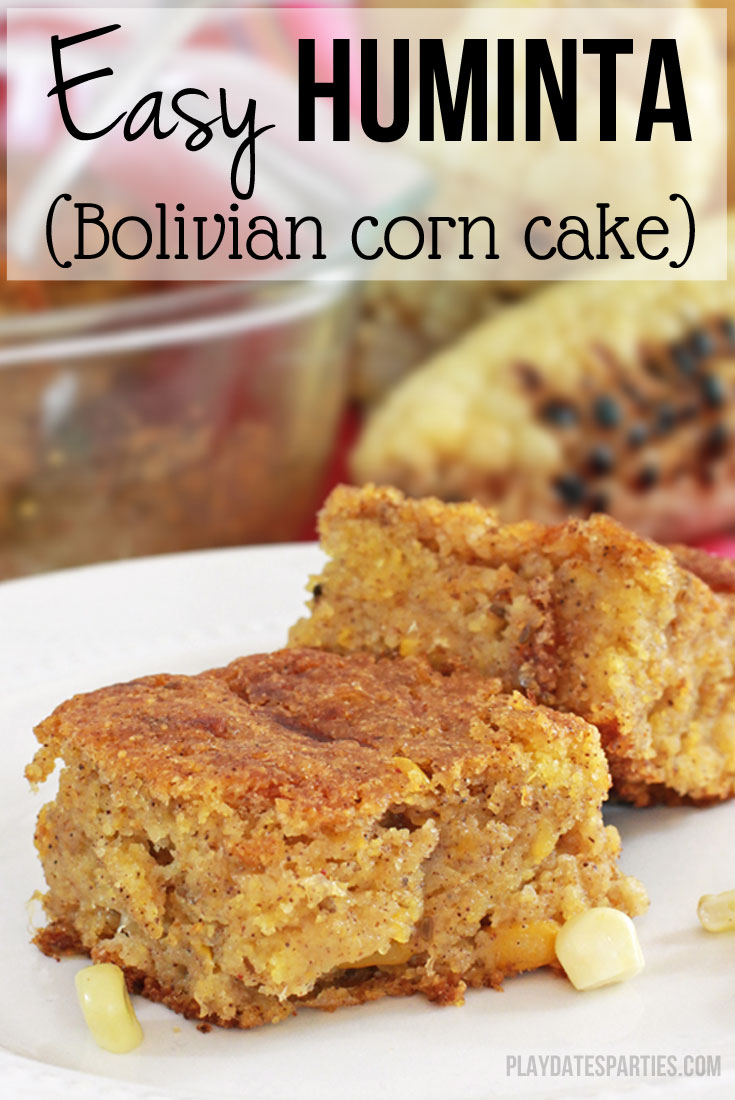 Bolivian Corn Cake (Easy Huminta)