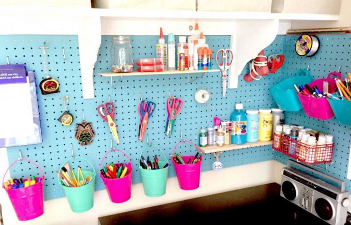 Are your craft supplies spilling out everywhere? Is it impossible to find the one thing you need? You don't need a whole room to get organized. Find out how to take a small corner of your house and organize a craft corner that keeps everything perfectly in its place.