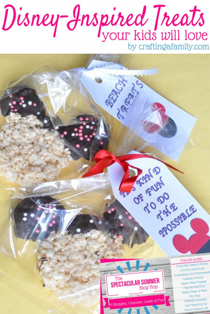 Simple Disney-inspired treats are a fun way to celebrate a love for all things Disney with your kids right from the comfort of your own home!