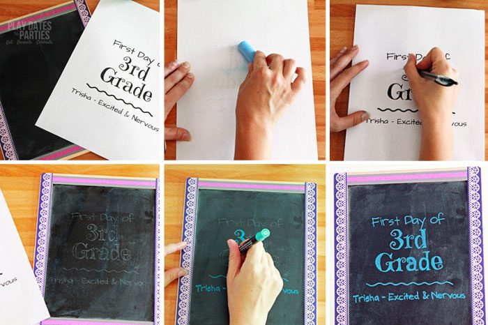 3 Ways to Erase Chalk – Hand Lettered Design