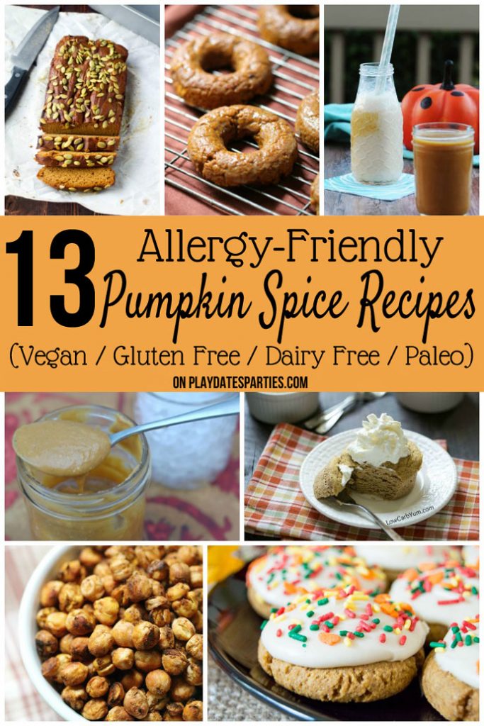 Sometimes it seems like you can't have anything yummy when we're on a special diet. But these 13 pumpkin spice recipes are all vegan, gluten free, dairy free, and/or paleo friendly. Score!