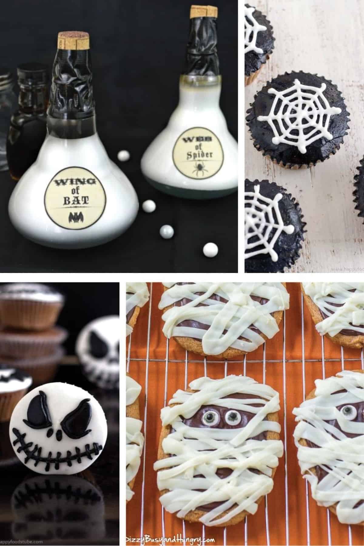 19 Spooktacular Black and White Halloween Party Ideas