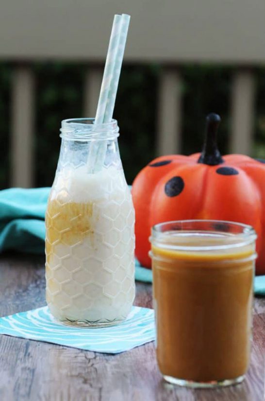 Vegan Pumpkin Pie Spiced Syrup by Fried Dandelions