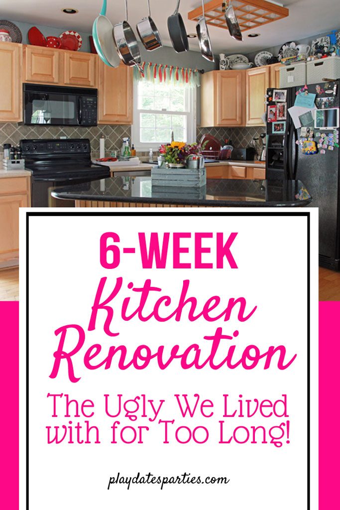 Can a 6-week kitchen renovation actually be done? Find out why we're in this situation and see all the gory before pictures as we take on a 42 day #renovation challenge! #oneroomchallenge #before