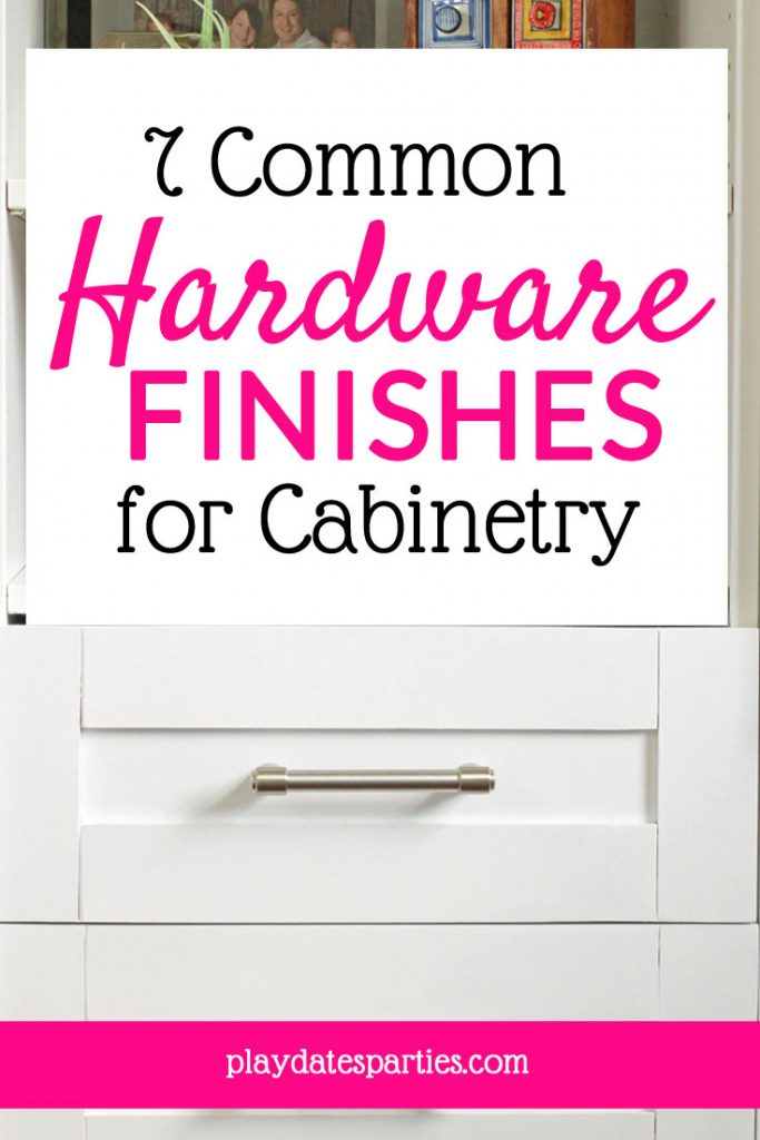 Chrome, brass, polished nickel, satin nickel, antique brass, oil-rubbed bronze, and matte black...the choices are overwhelming. Learn the difference between cabinet hardware finishes. Plus get tips to help you make the right decision for your home decor and design style. 