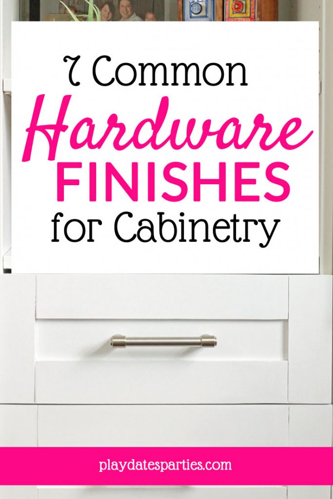 The 7 Most Common Cabinet Hardware Finishes