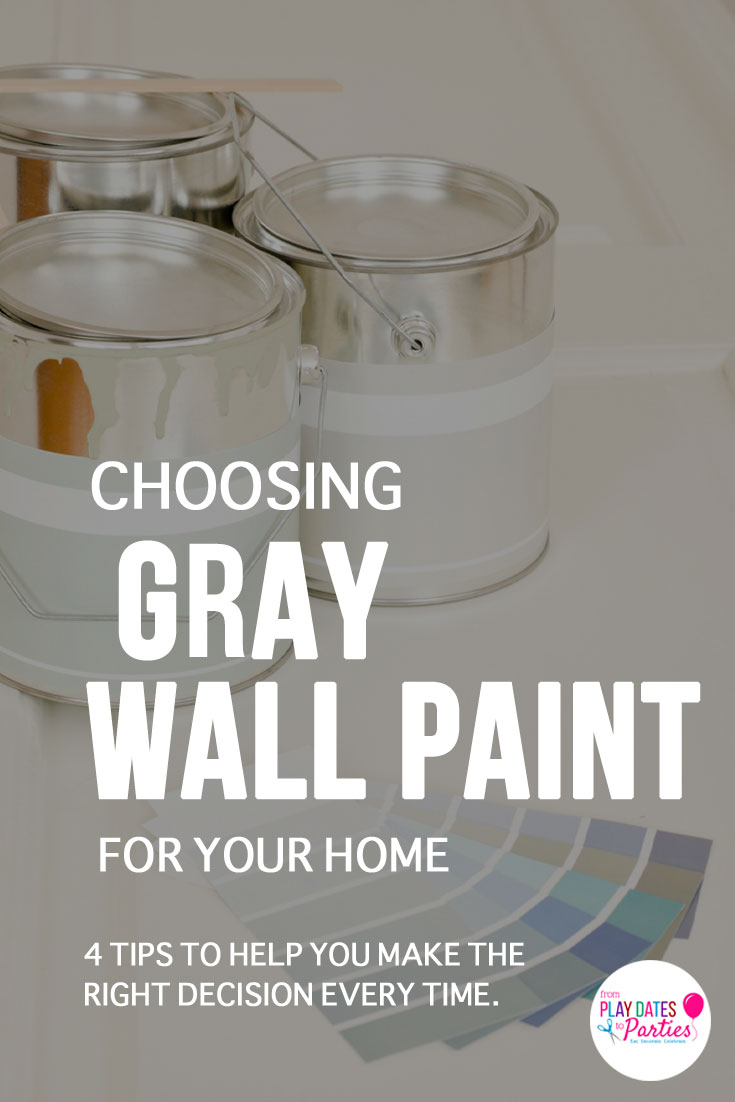 Gray isn't the cold neutral it used to be. From blue undertones to greige, there are hundreds of options to choose from. These 4 tips will help you pick gray paint that works for your home decor every time.
